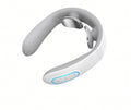 Smart TENS Neck Massager with 2 Metal Electrodes – Portable Cervical Relief with Heat